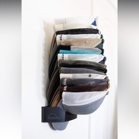 White Hat Rack Organizer - Picture 6 of 6